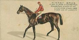 1889 Kinney Brothers Famous American Running Horses (N229) #NNO Kingston Front